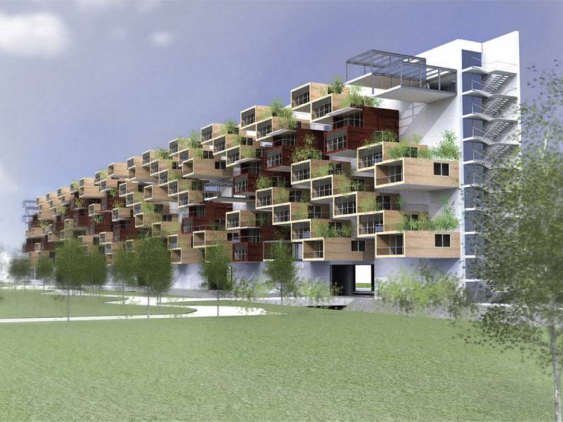 Zelena rezidencija na obilaznici u Milanu